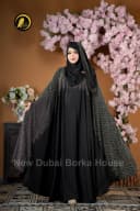 Pocket Sleeves Abaya - version : 8 -------Black
