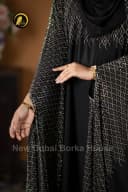 Pocket Sleeves Abaya - version : 8 -------Black