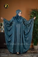 Zafran Abaya-------version--6-------Sky Blue
