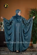 Zafran Abaya-------version--6-------Sky Blue