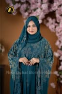 Pocket Sleeves Abaya - version : 9 -------Sea Green