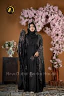 Pocket Sleeves Abaya - version : 9 -------Black